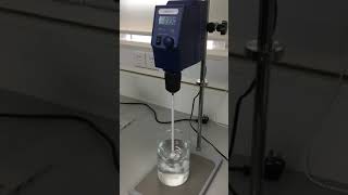 SHCHEER overhead stirrer running demonstration [upl. by Rutledge203]