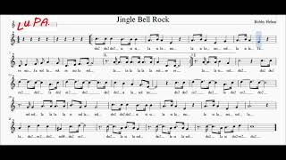 Jingle Bell Rock  Flauto dolce  Note  Sparttito  Karaoke  Instrumental  Musica [upl. by Trudnak128]