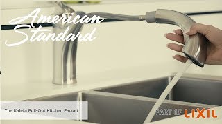 Introducing the Kaleta PullOut Kitchen Faucet by American Standard [upl. by Lorac]