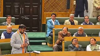 Jammu Kashmir Assembly SatishSharma Speech [upl. by Edlyn]