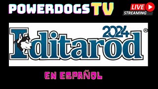 Powerdogs Tv Iditarod 2024 en Español salida oficial [upl. by Rebmeced]