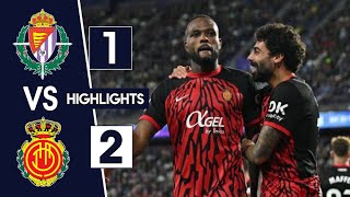 Real Valladolid vs RCD Mallorca 12 Match Highlights La Liga 2425 amp All Goals [upl. by Leksehc]