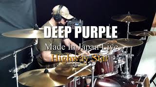 Deep Purple  Highway Star  Made In Japan 1972  딥퍼플  Drum Cover [upl. by Vivien871]