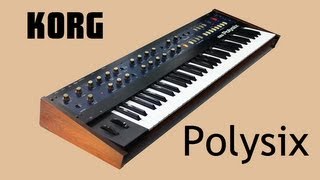 KORG POLYSIX Analog Synthesizer 1981  NEW PATCHES  HD DEMO [upl. by Olim519]