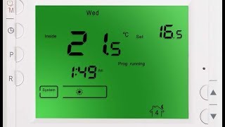 Oda termostatı montajı  intherm Mrl300  Demirdöküm Nepto [upl. by Eyllib]