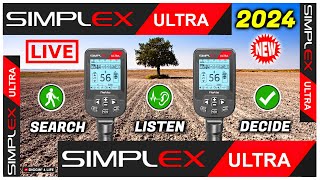 Master 99 Tones Nokta Simplex Ultra  Field Training Metal Detecting  Simplex Metal Detector [upl. by Lanahtan]