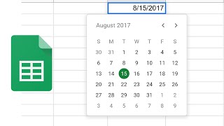 Google Sheets  Add a PopUp Calendar Date Picker [upl. by Latsyrhc]