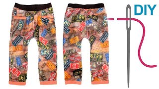 Kinderhose nähen für Anfänger – DIY Pumphose quotBenitoquot [upl. by Tartaglia]