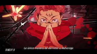 jujutsukaisen tp2 capitulo 17 expansión de dominio Sukuna vs mahoraga [upl. by Eidak]