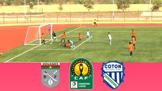 🔴 LIVE Douanes vs Coton Sport Benin  CAF Champions League 2024  Match LIVE Now [upl. by Sidoeht]