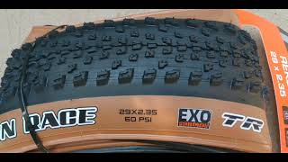 Maxxis Rekon Race Tan Wall 29x235 Exo Tubeless Ready Dual TB00219800 [upl. by Dilks]