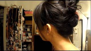 3 Minute Summer Updo for Short Hair Works on long hair too [upl. by Chaudoin905]