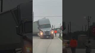 Car refuses to reverse for truck then… [upl. by Aiciram]