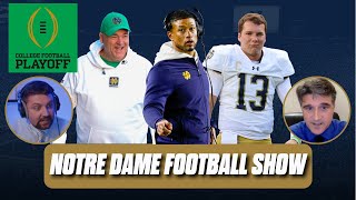 Notre Dame football show Irish vs the SEC BREAKDOWN of latest College Football Playoff Rankings [upl. by Sandberg912]