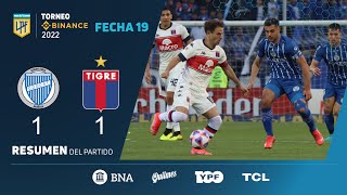 TorneoBinance  Fecha 19  resumen de Godoy Cruz  Tigre [upl. by Meit]