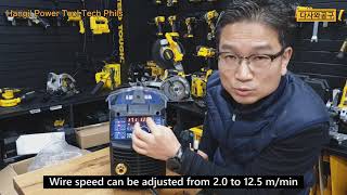 Hyundai Welding HG2003in1 Nongas Welding Machine English Ver Part 1 [upl. by Aikal]