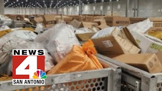 San Antonio postal service whistleblowers reveal massive Christmas package pileup [upl. by Nylyoj674]