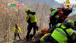 Verbania  Ritrovato il varesino scomparso in Val Grande [upl. by Colver972]