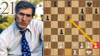 Robert James Fischer Champion of The World  Spassky vs Fischer  1972  Game 21 [upl. by Howlond]