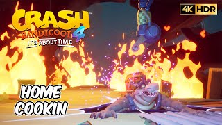 Crash Bandicoot 4  Home Cookin Hidden Gem and 100 Complete [upl. by Eednus527]