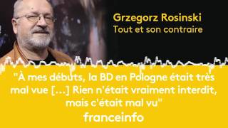 Grzegorz Rosinski quotA mes débuts la BD en Pologne était très mal vuequot [upl. by Adnohsirk]