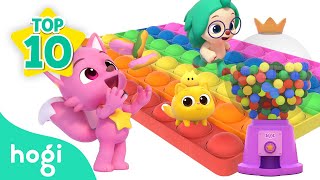 Learn Colors with Pop it  Ball Pit｜Colors for Kids｜Hogi Colors｜Hogi Pinkfong Colors [upl. by Kieryt309]