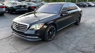 2019 MercedesBenz S560 4Matic For Sale [upl. by Onitrof]