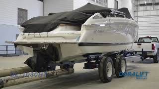 DURALIFT MARINE DL1030HT Hydraulic Boat Trailer [upl. by Irihs]