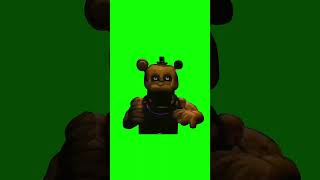 Golden Freddy Shaking FNAF meme  Squimpus McGrimpus  Green Screen [upl. by Vittoria]