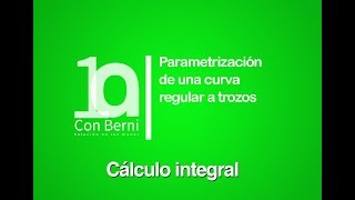 Parametrización de una curva cerrada regular a trozos  Ejercicio 6 [upl. by Snowber]