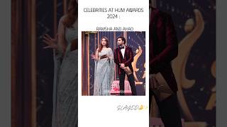 Hum Awards 2024  Celebrities at hum awards 2024  best dressed celebrities  Kashmir hum awards [upl. by Illona]