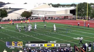 Highlights  Football vs Widener [upl. by Yelssew]