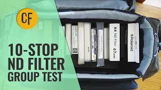 10Stop ND Filter Group Test 16 different filters reviewed and compared [upl. by Munniks665]