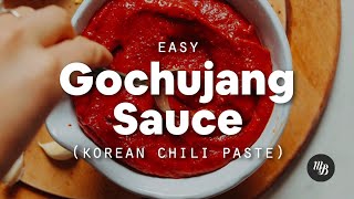 Easy Gochujang Sauce Korean Chili Paste  Minimalist Baker Recipes [upl. by Maclaine904]