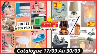 Nouveau Catalogue Gifi De Cette Semaine Du 170924 Au 300924 Gifi France Promotions et Bon Plan [upl. by Neerhtak53]