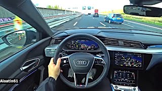 The New Audi Q8 ETron 2024 Test Drive [upl. by Nayve]