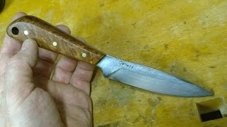 Canadian Boat Knife full tang by thetopicala [upl. by Marlow551]