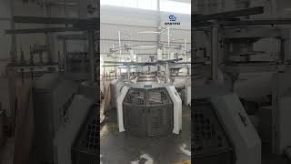 Eastino single jersey circular knitting machineeastino circularknittingmachine [upl. by Naltiak363]