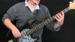 How To Play Bass To Gimme Three Steps Lynyrd Skynyrd Part 1 [upl. by Onitnevuj203]