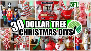 30 Dollar Tree Christmas DIYs that DONT LOOK CHEAP 125 HACKS for 2024 [upl. by Arihsat]