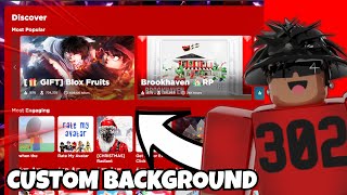 How To Change Your Roblox BackgroundTheme [upl. by Trellas]