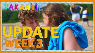 UPDATE WEEK 3  BRUGKLAS VAKANTIELIEFDE❤️🏝 [upl. by Yaned]