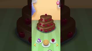 Bake a triple layer cake 🎂 with Angelamytalkingangela2 talkingangela [upl. by Kcirde]