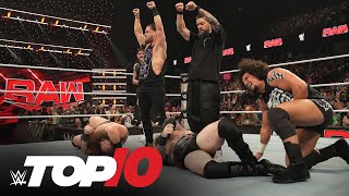 Top 10 Monday Night Raw moments WWE Top 10 Nov 18 2024 [upl. by Sanfo]