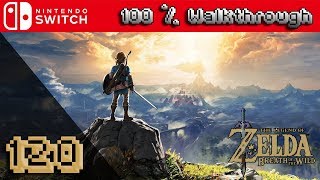 The Legend Of Zelda Breath Of The Wild  100 Walkthrough Part 120 100 Guide All Collectibles [upl. by Ahseiyk153]