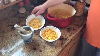 Homemade hominy recipe in the description [upl. by Nitnelav]