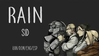 Rain SID  Fullmetal Alchemist Brotherhood OP 5 [upl. by Downe]