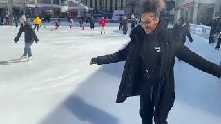 Ice skating ⛸️ Bryant Park [upl. by Negroj]