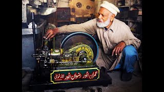 Startup Old Handmade 3HP Diesel Engine [upl. by Mayhew]