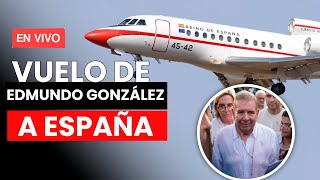 VENEZUELA  Así fue el Vuelo de Edmundo González Urrutia Caracas  Rep Dominicana Azores  España [upl. by Bills]